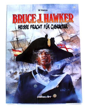 Bruce J. Hawker Comic Album Nr. 1: Heisse Fracht für Gibraltar von ComicArt